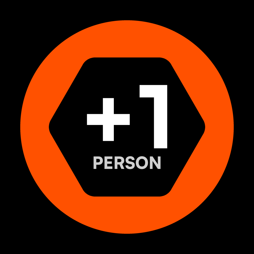 Ruck Connect, +1 person
